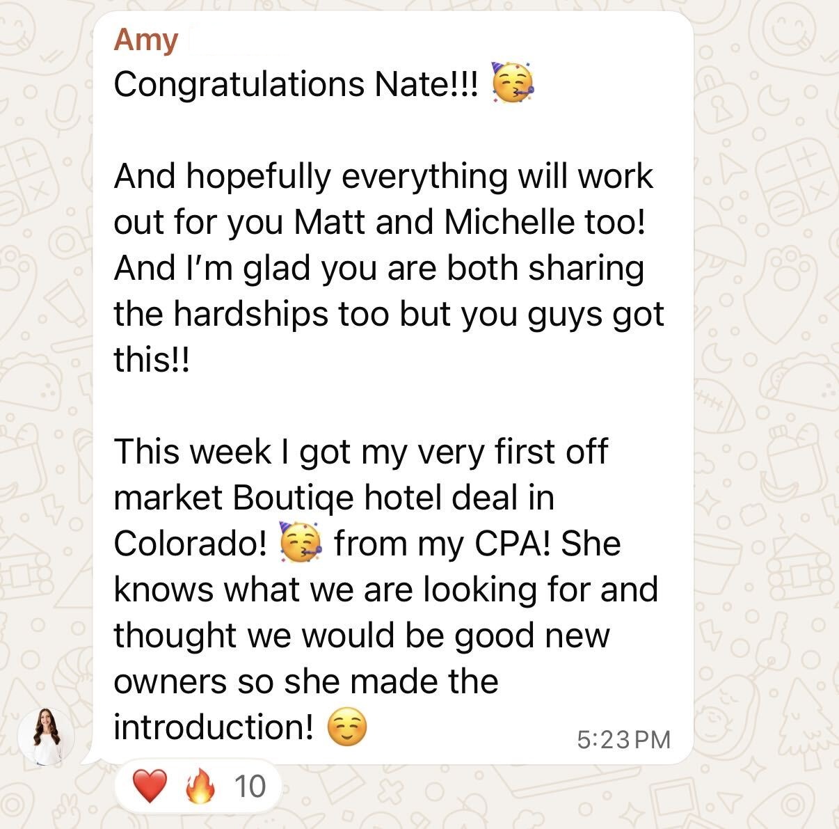 Amy Larsen Off Market Colorado Deal