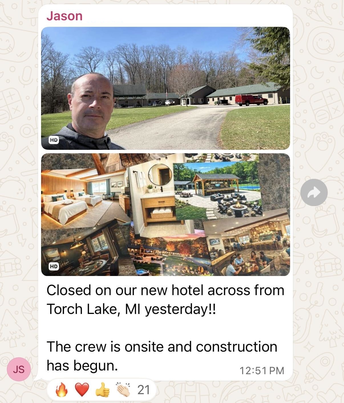 Jason Snider Torch Lake MI Closed